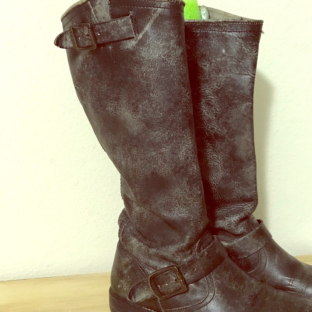 FRYE Leather Pull On Boots Size 7.5